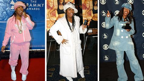 missy elliot chanel clothing|Missy Elliott casual looks.